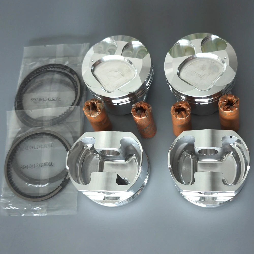 Customized Retrofit  Forged Pistons Set with I Beam Rods for  BRZ &  FA20 FA20D